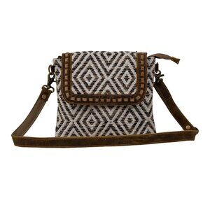 NWT Sand Ateca Weaver Small & Crossbody Bag